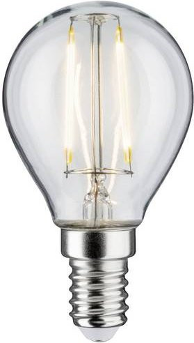 Paulmann LED Filament Leuchtmittel E14 2.6W Warmweiß Transparent Ø 45 mm x H 78 mm - Bild 1