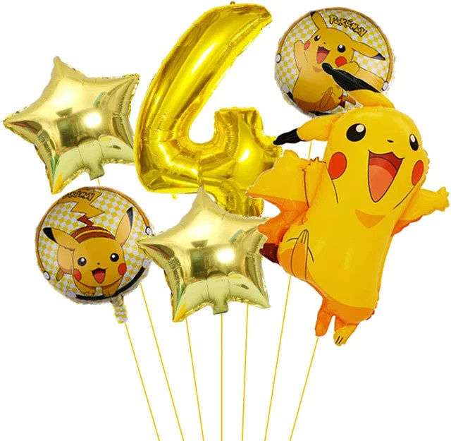 Aoger Cartoon-Ballon, 32-Zoll-Digital-Ballon-Set, Party-Dekoration, Spielzeug - Bild 1