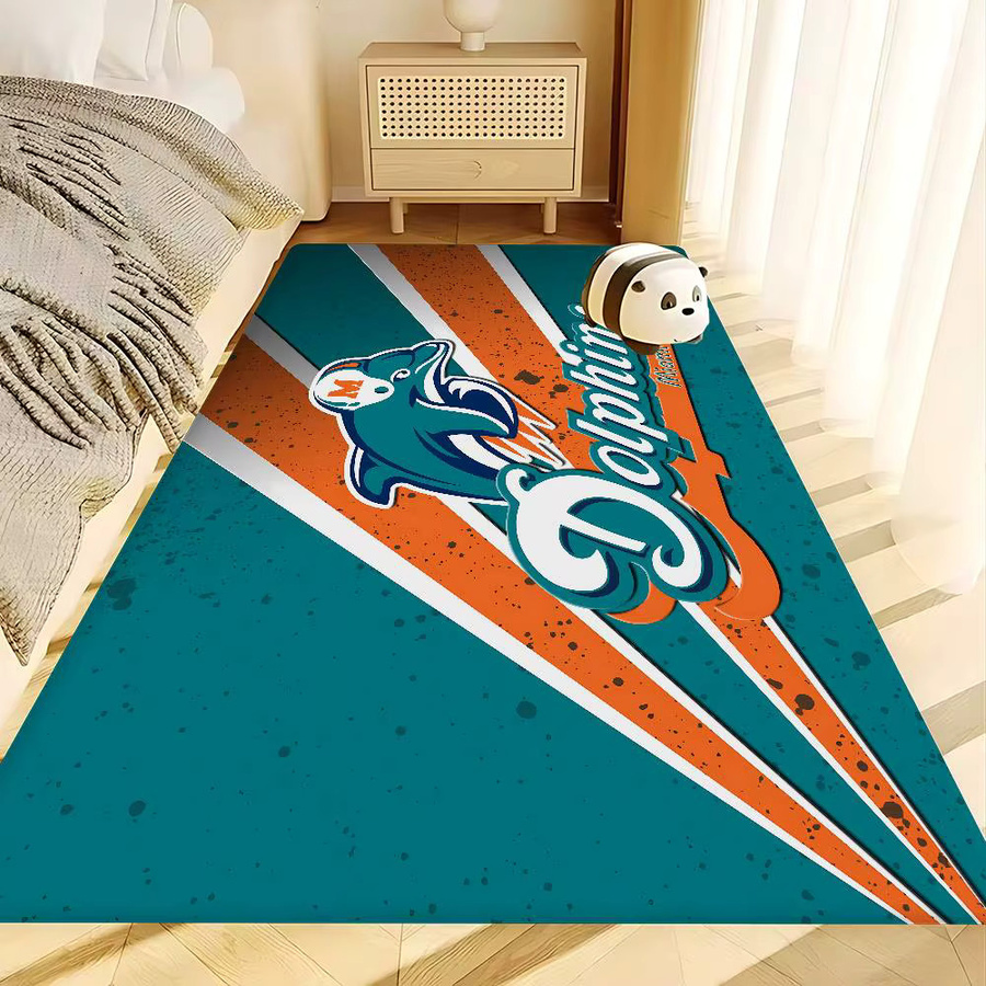 Rutschfeste Küchenmatte Potdemiel M-Miami D-Dolphins in Mehrfarbig für Wohnzimmer und Balkon - Bild 3