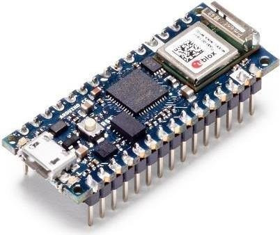 Arduino Nano 33 IoT Board ABX00032 mit Wi-Fi und Bluetooth in Blau - Bild 2