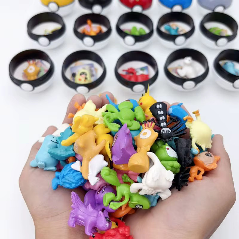 Bandai Pokémon Pokeball Blind Box Mini-Figuren, 12-teiliges Set - Bild 3