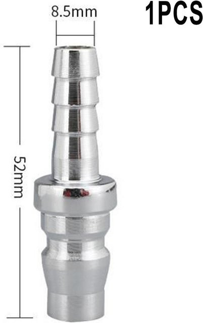 Pneumatik-Steckverbinder PH20 Kupplung von Onourown in Silber - Bild 1