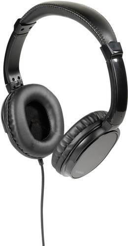 Vivanco TV COMFORT 70 Over Ear Kopfhörer kabelgebunden Schwarz - Bild 1