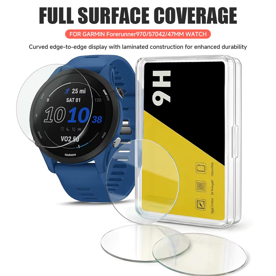 FancyWrist Displayschutzfolie für Garmin Forerunner 970/570, 42 mm, 47 mm - Bild 5