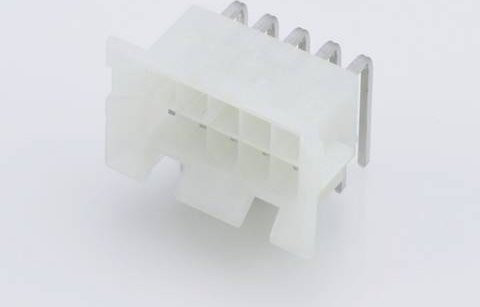 Molex Einbau-Buchsenleiste Standard 10-polig in Weiß mit 4,2 mm Rastermaß - Bild 1