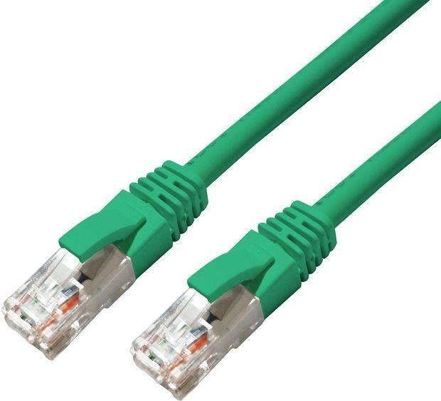 MicroConnect Patch-Kabel CAT 6a RJ-45 auf RJ-45 UTP Ethernet LAN Kabel, grün, Länge: 15,0 m - Bild 1