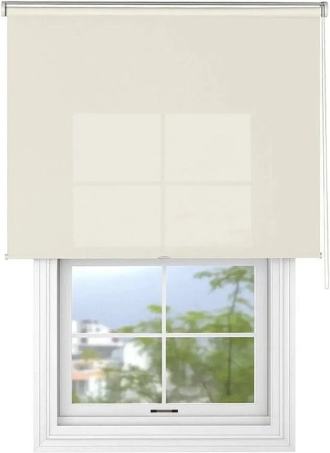 Deco-Raum Tageslicht-Rollo Basic GL, Beige, B: 100 cm, H: 150 cm - Bild 1