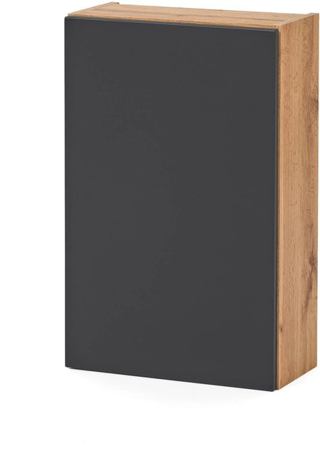 Held Möbel Hängeschrank Salerno für das Badezimmer, Farbe: matt Grau-Wotaneiche, Breite: 40 cm - Bild 1