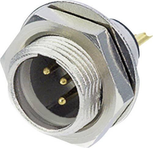 Rean AV RT5MPR Miniatur-XLR-Steckverbinder Stecker, Einbau vertikal, 5-polig, Silber - Bild 1