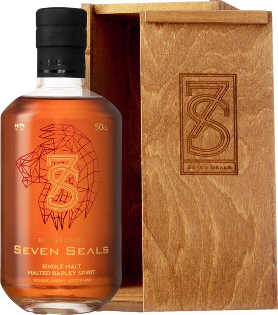 Seven Seals The Age of Leo Single Malt Whisky, Schweiz, 49,7 % Vol., 0,5 l - Bild 1