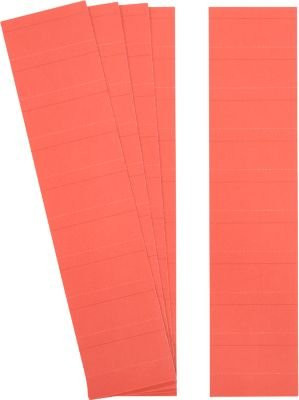 Planrecord Ultradex Steckkarten für Stecktafeln, beschreibbar, rot, 90 Stück, B: 70 mm, H: 32 mm - Bild 1