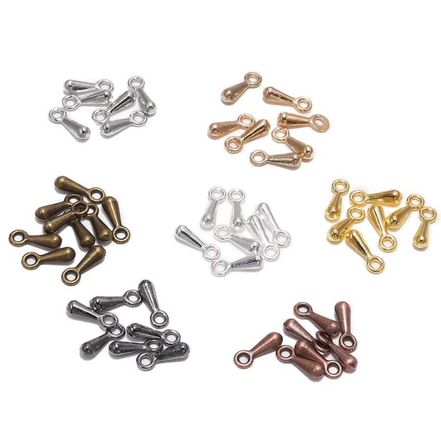 YouYoungDifferent Perlen, Gold Kupfer, Wasser Tropfen, DIY Zubehör - Bild 1