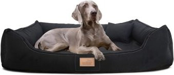 Tierlando MADDOX SOFT Orthopädisches Hundebett in Schwarz mit abnehmbarem Bezug und rutschfester Unterseite, B/T/H: 120 x 85 x 25 cm - Bild 1
