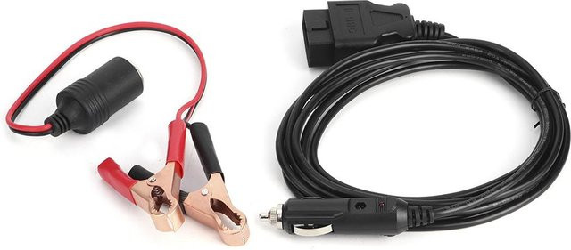 Neoglint OBD2 Notstromkabel ECU Speicherschoner Auto Verlängerungssteckdose in Schwarz - Bild 1