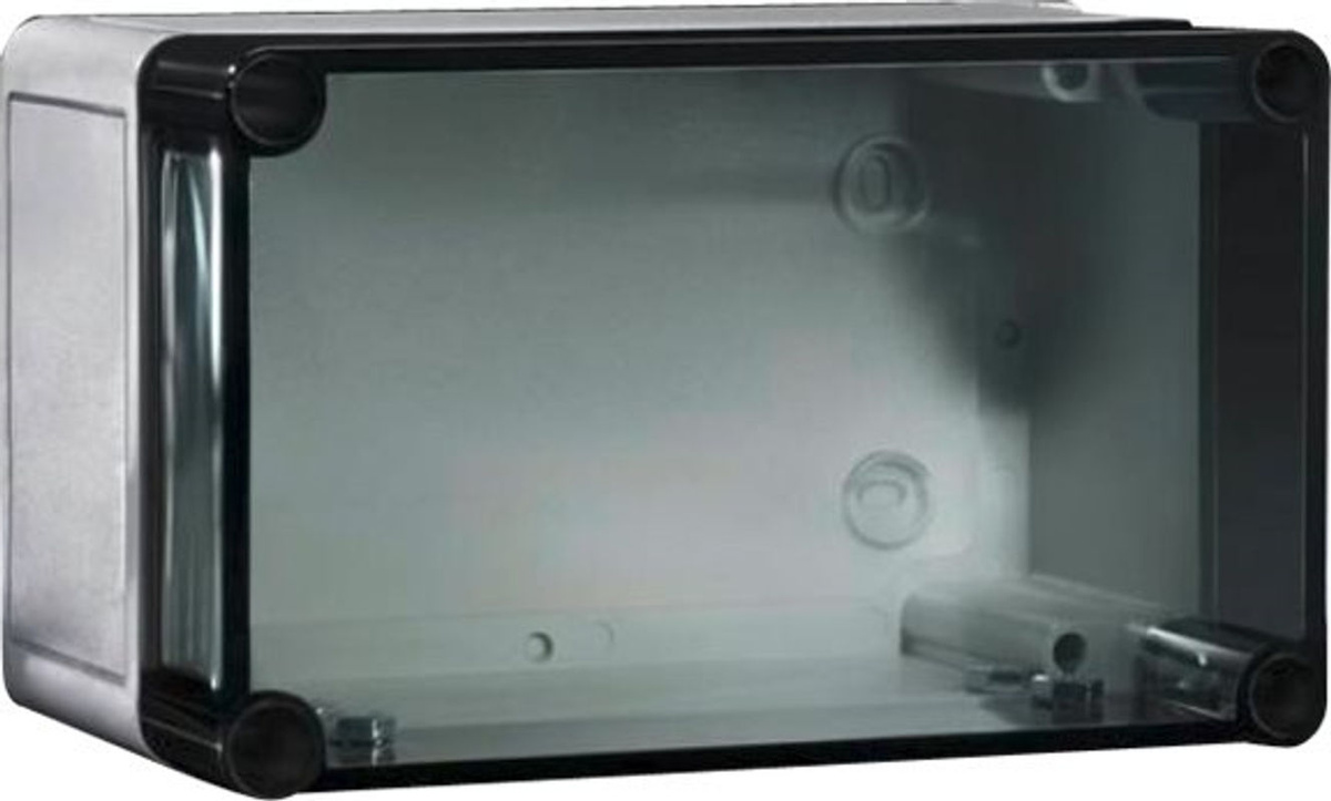 Rittal Gehäuse aus Kunststoff transparent für Wandmontage 2er-Set B/T/H: 18,0 x 11,0 x 9,0 cm - Bild 2