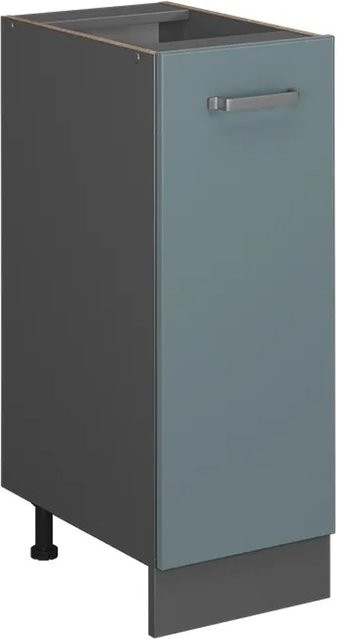 Vicco Apothekerschrank R-Line Blau-Grau/Anthrazit Breite: 30 cm ohne Arbeitsplatte - Bild 1