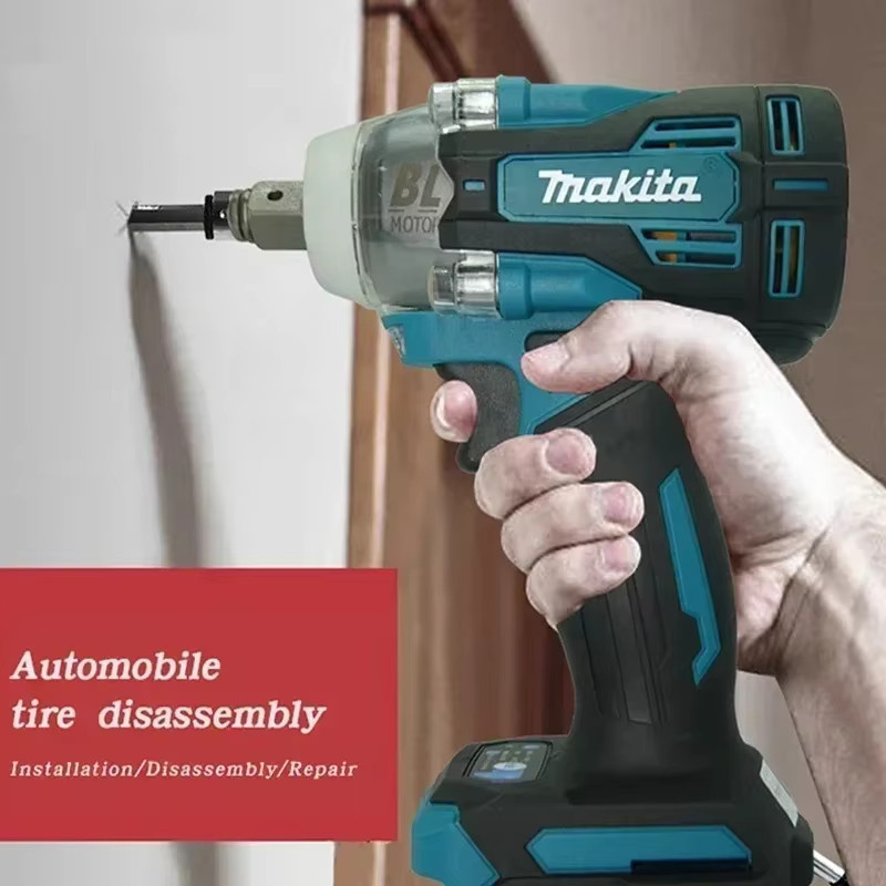 Makita Akku-Bohrschrauber TW004G mit 18 V und 630 Nm, bürstenloser Akku-Elektroschrauber aus der LXT Serie - Bild 3