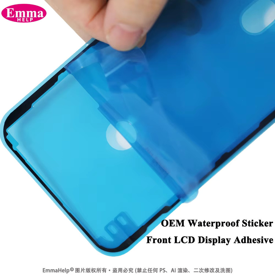 10 Stück 3M wasserdichte Dichtungskleber Aufkleber für iPhone 11 bis 17 Pro Max LCD-Bildschirmrahmen-Klebeband - Bild 6