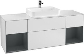 V&B Waschtischunterschrank Finion in Weiß lackiert, B/T/H: 160 x 60 x 50,1 cm - Bild 1