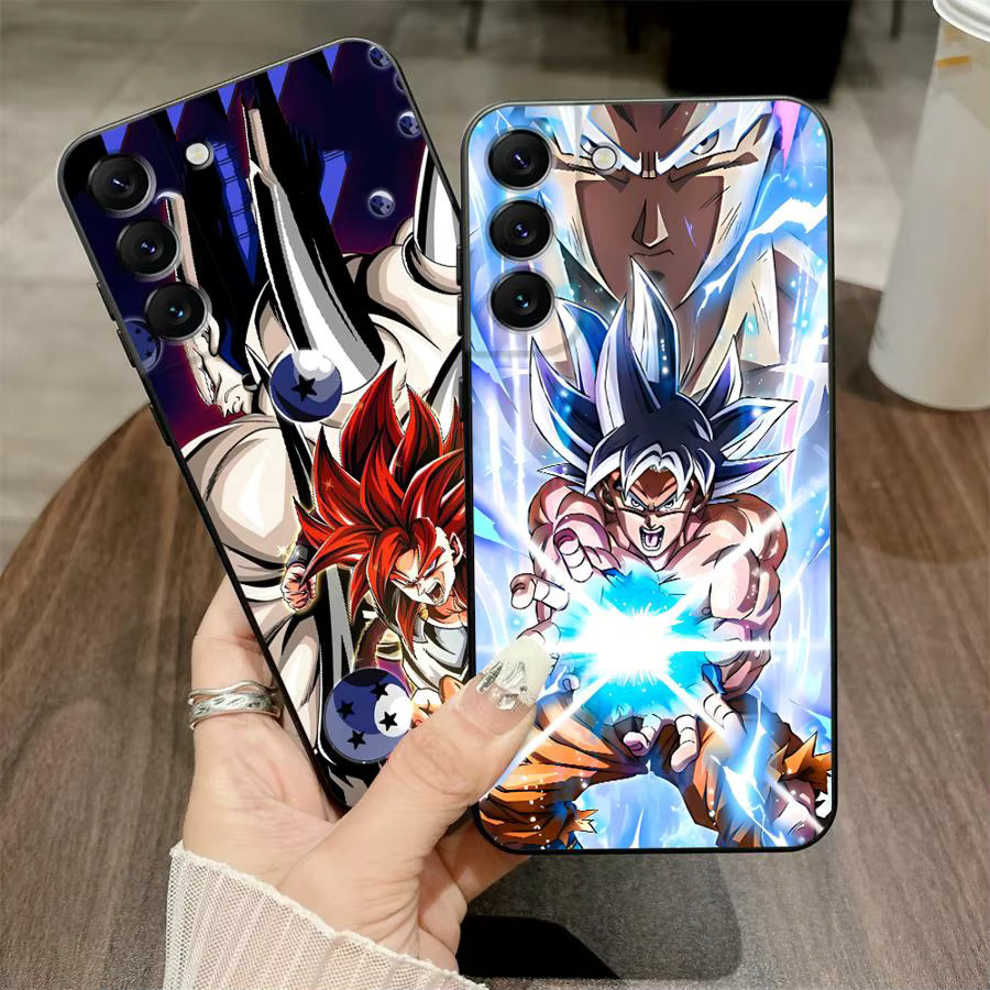 Goku D-Dragon Balls weiche Handyhülle für Samsung Galaxy A-Serie in Schwarz und Multicolour - Bild 2
