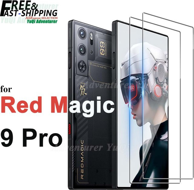 Nubia Red Magic 9 Pro Displayschutzfolie aus gehärtetem Glas HD Crystal 9H in Transparent - Bild 1
