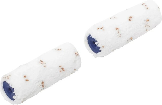 LUX-TOOLS Lasuren-Walze für Dünnschicht-Lasur aus Polyester, 2 Stück, Breite: 12 cm - Bild 1