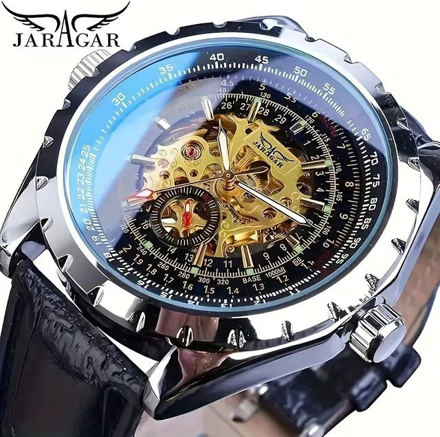 FORSINING Armbanduhr, Automatik, Edelstahl, Silber, Herren - Bild 1