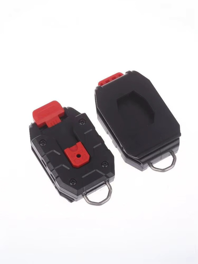 Universeller Schnellverschluss-Gürtelclip für digitale Messbänder und Laser-Messgeräte in Schwarz - Bild 4