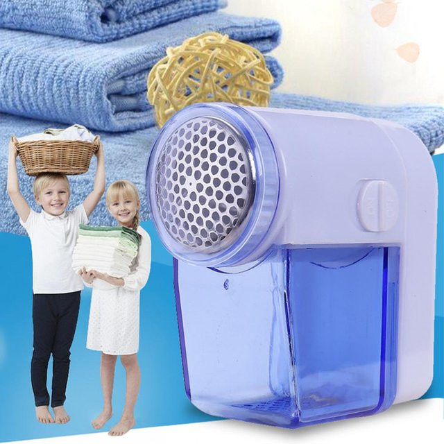 Elektrischer Mini-Fusselrasierer von KITPIPI, batteriebetrieben zur Fusselentfernung für Wolle, Stoff und Kleidung - Bild 1