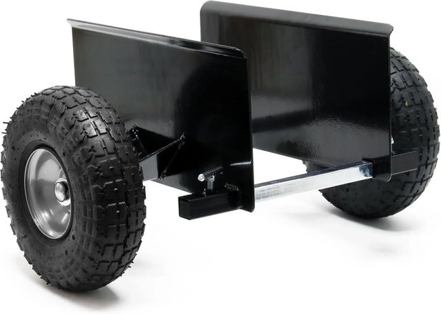 Wiltec Plattenroller Transportroller aus Stahl in Schwarz mit 275 kg Tragkraft - Bild 1