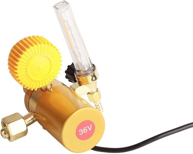 TOMTOP JMS CO2-Regler für Hochleistungs-Heiztemperaturregelung in Gelb aus Messing - Bild 1