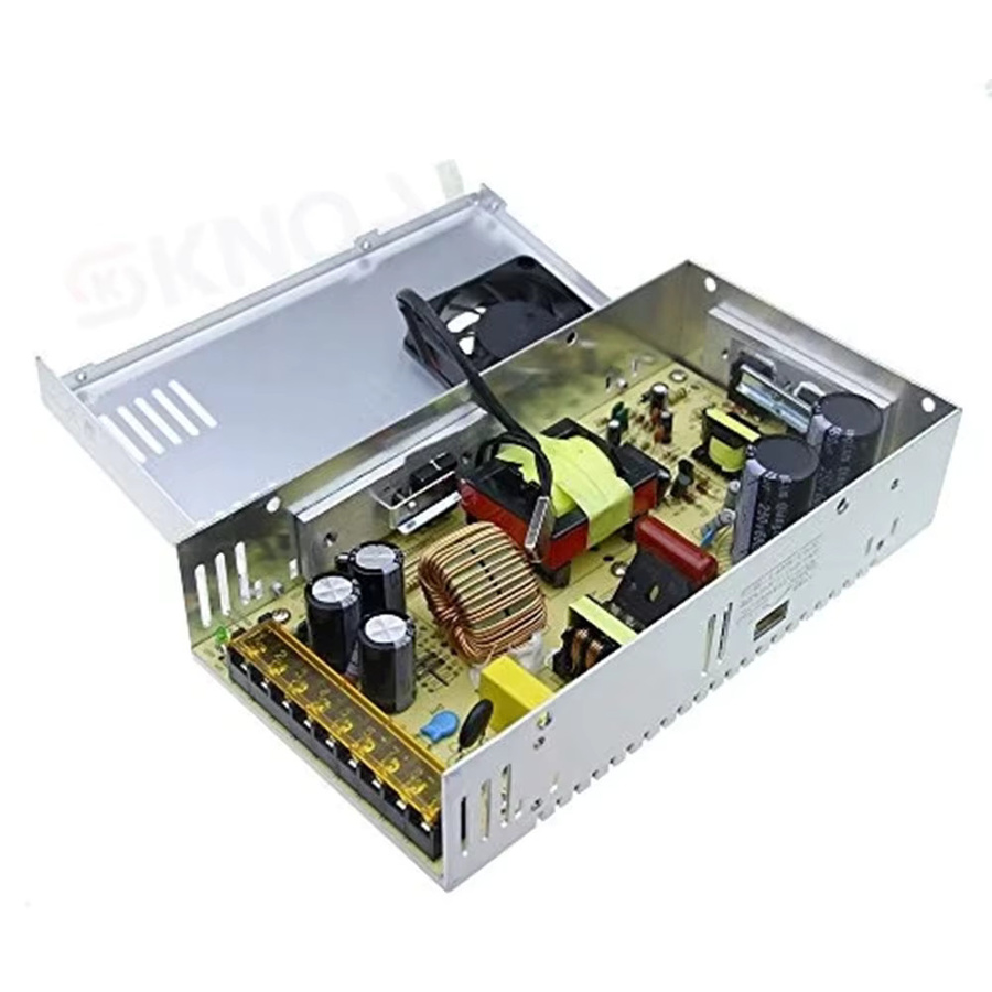 KNOA Schaltnetzteil LED-Transformator AC zu DC 12V 360W in Silber - Bild 2