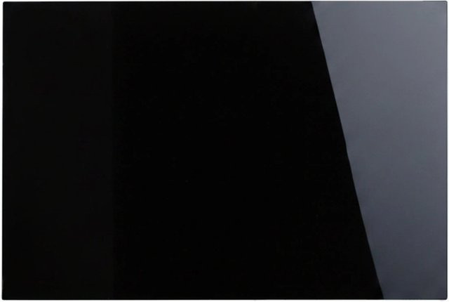 Relaxdays Magnettafel aus Glas und Metall in Schwarz, magnetisch beschreibbar, Breite: 80 cm, Höhe: 50 cm - Bild 1