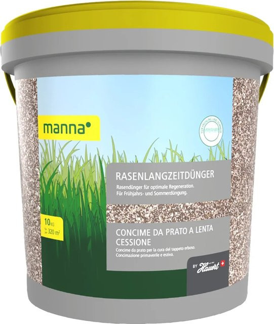 Manna Rasenlangzeitdünger organisch-mineralisch 10 kg - Bild 1