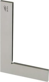 Helios-Preisser Flachwinkel DIN 875/0 in Silber, B: 100 cm, H: 66 cm - Bild 1