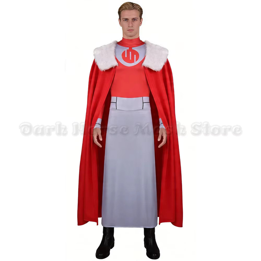 HHYRCOS Thragg Cosplay-Kostüm, Overall, Umhang, Outfit, ab 14 Jahren - Bild 2