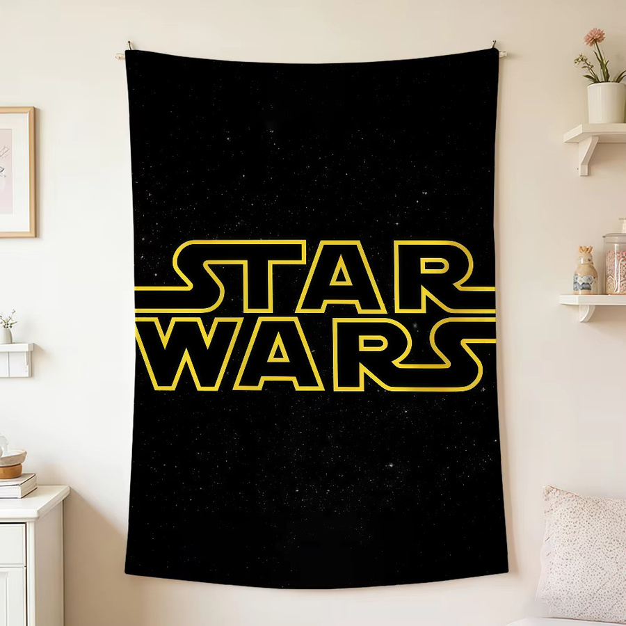 Star Wars Willkommensbanner S-STARS-ES Outdoor Flagge für Garten und Heimdekoration B: 60 cm, H: 40 cm, T: 40 cm - Bild 3