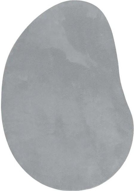 vidaXL Teppich Grau Modern Rechteckig aus Polyester B/T: 100 x 200 cm - Bild 1