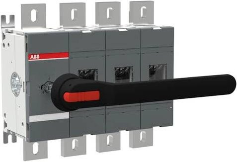 ABB OT1000E03N3P Lasttrennschalter 1000A 1000V Schwarz und Grau - Bild 1
