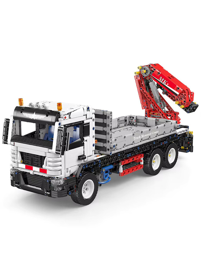 Mould King 17063 Technischer LKW, Baufahrzeug mit Kran, ab 14 Jahren - Bild 5