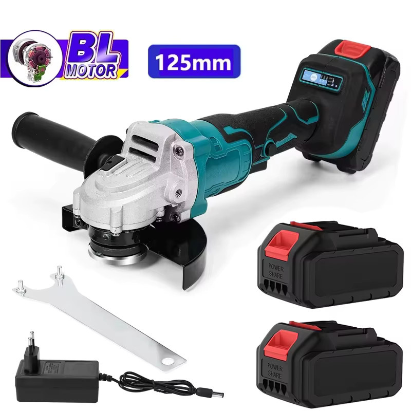 Kabelloser Winkelschleifer 125mm mit 21V Akku als flexible Schneidemaschine - Bild 6