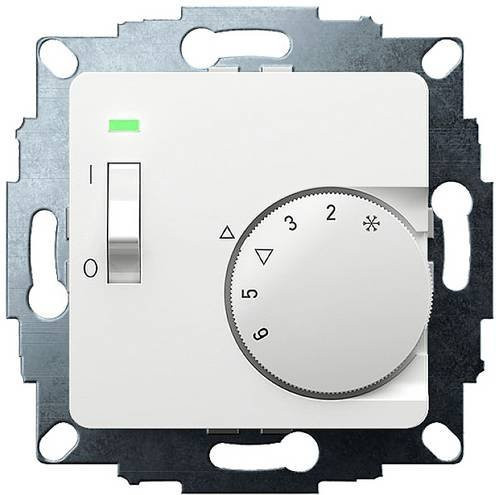 Eberle UTE 1015-RAL9016-G-50 Raumthermostat für Unterputz-Heizungen in Weiß - Bild 1