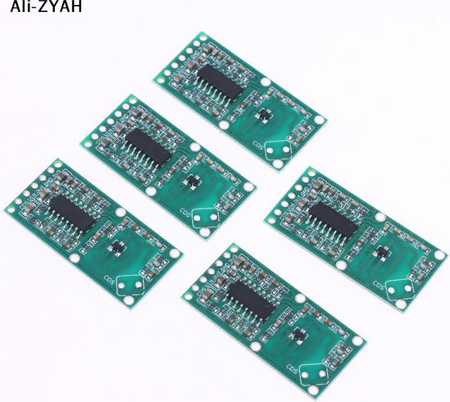 JETTING RCWL-0516 Mikrowellen-Radar-Sensormodul zur Körpererkennung in Grün für Arduino DIY - Bild 1