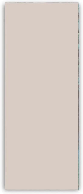 Walllux Duschrückwand Taupe in Beige aus Alu-Verbund, B/H: 100 x 255 cm, Stärke: 3 mm - Bild 1