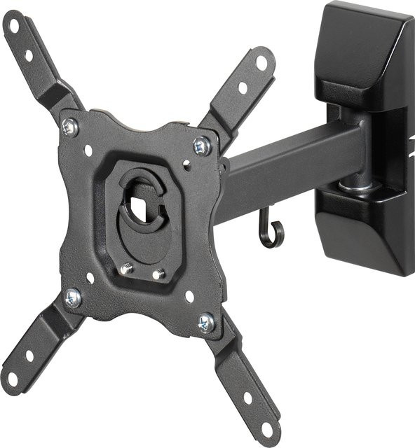 Vivanco TV Wandhalterung schwarz, neig- und schwenkbar für Bildschirme bis 109 cm / 43 Zoll, VESA 200 - Bild 1