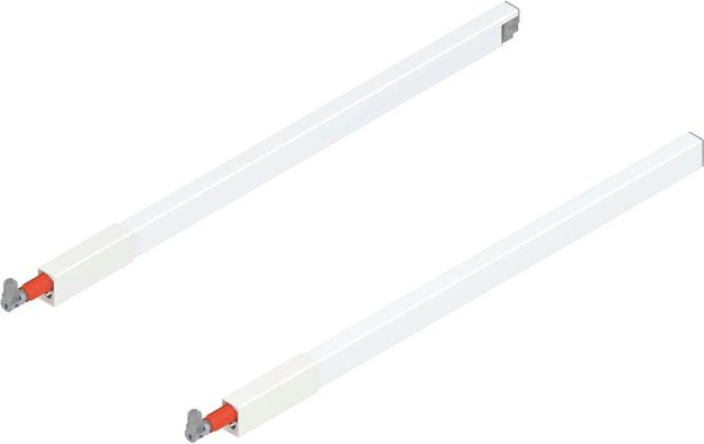 Blum Längsreling-Set Tandembox antaro in Seidenweiß mit Nennlänge 500 mm - Bild 1