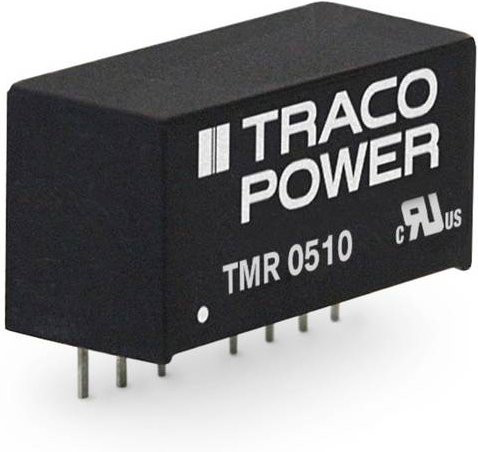 TracoPower TMR 1223 DC/DC-Wandler Print Schwarz 12 V/DC 15 V/DC -15 V/DC 67mA 2W mit 2 Ausgängen - Bild 1