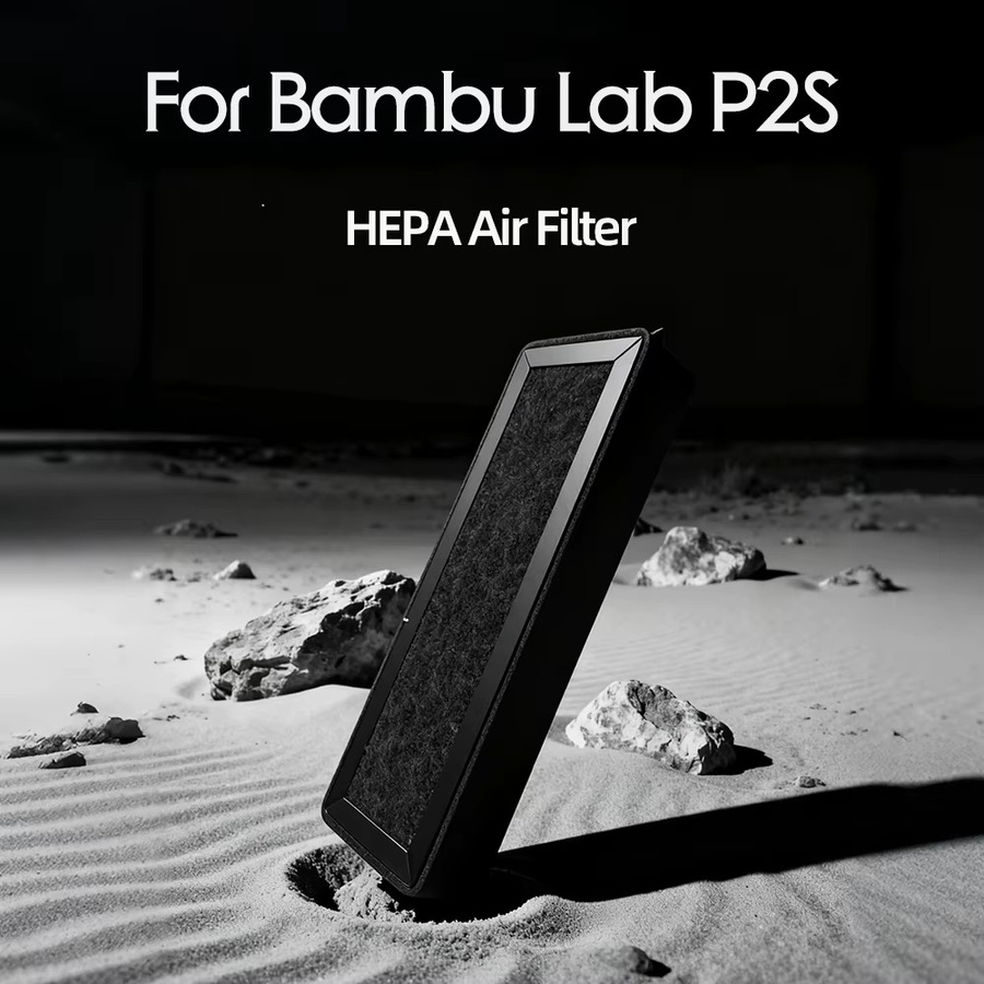 Bambu Lab P2S Luftfilter Combo mit HEPA 13 und Aktivkohle in Schwarz - Bild 2