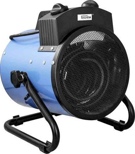 Güde 85124 Heizgerät mit Thermostat und Überhitzungsschutz, Blau-Schwarz - Bild 1
