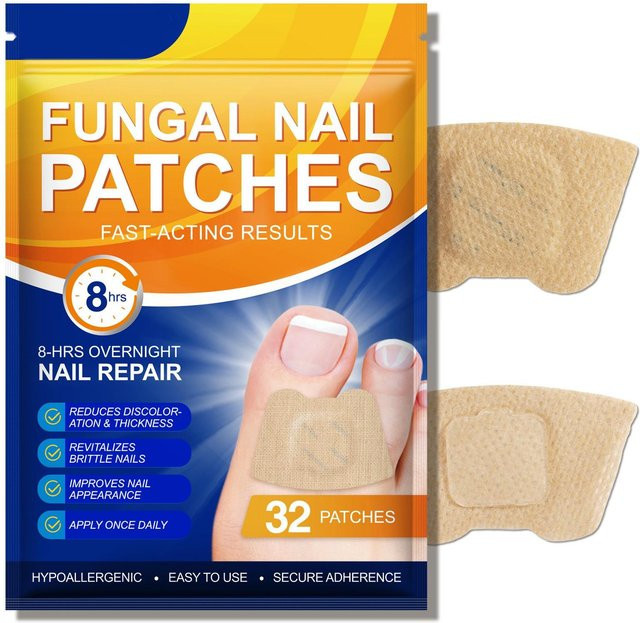 Nagelpilz-Pflaster für Nagelhautpflege, 32 Stück, One Size, Unisex - Bild 1